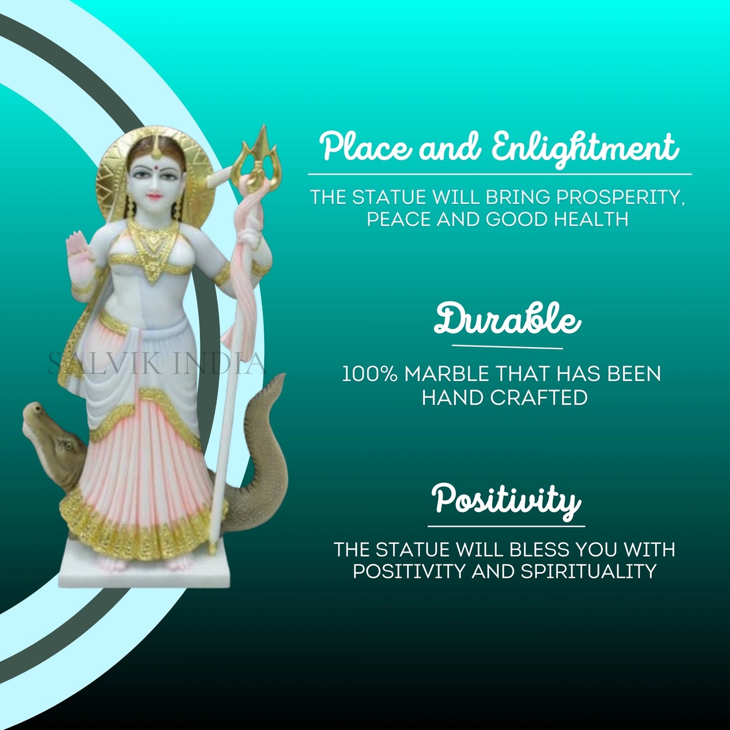 Maa Khodiyar Marble Murti