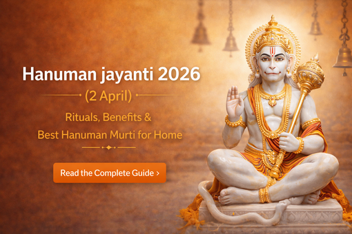 Hanuman Jayanti 2026 marble Hanuman murti for home rituals benefits banner