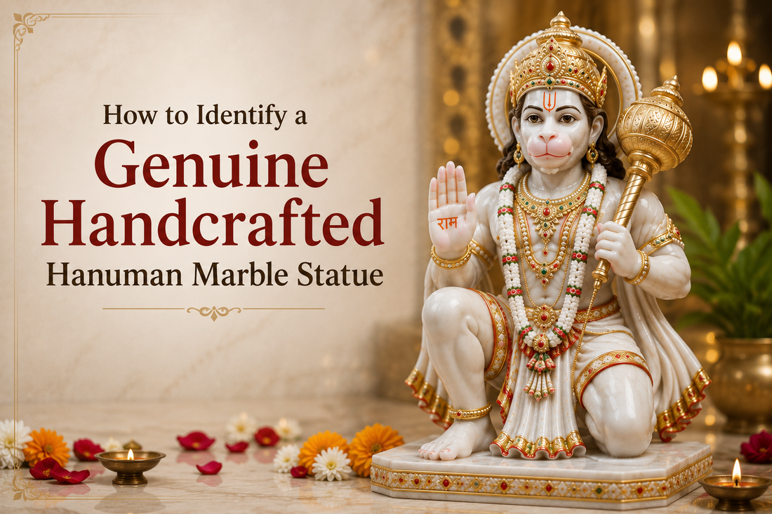 How to Identify a Genuine Handcrafted Hanuman Marble Statue