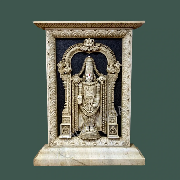Tirupati Balaji Marble Statue