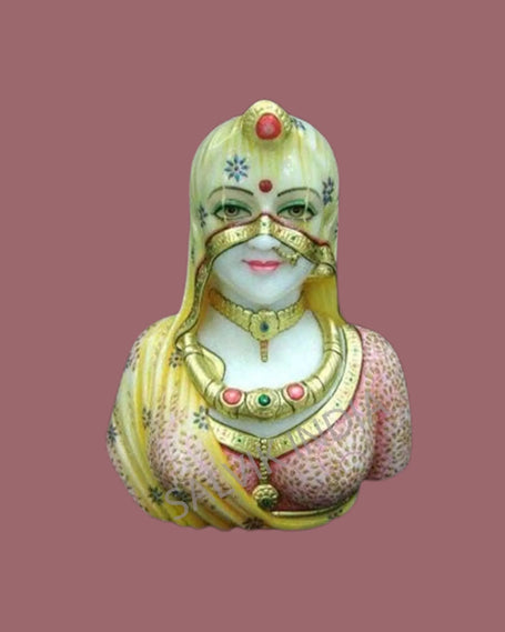 Bani Thani Marble Statue - Salvik | Marble Murti Manufacturers in India