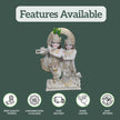 Radha Krishna Jugal Marble Statue with Cow – Handcrafted Marble Idol