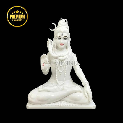 Shiv Murti in Marble – Handcrafted Shiva Statue