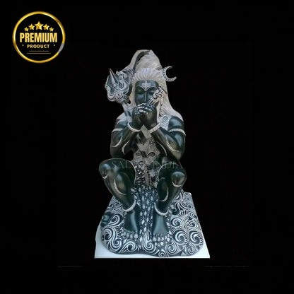 Marble Shiva Idol – Traditional Handcrafted Statue