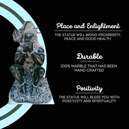 Marble Shiva Idol – Traditional Handcrafted Statue