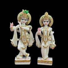 1 feet radha krishna marble murti for home temple