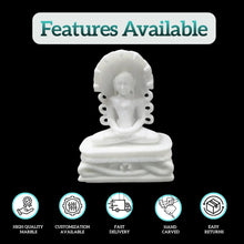 Marble Parshwanath Statue