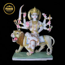 Nav Durga Marble Murti  – Handcrafted Traditional Durga Statue