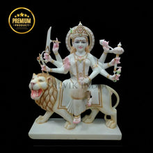 Marble Durga Mata Murti – Handcrafted Statue for Home Temple
