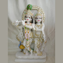 Marble Krishna Radha Statue – Handcrafted Symbol of Divine Love