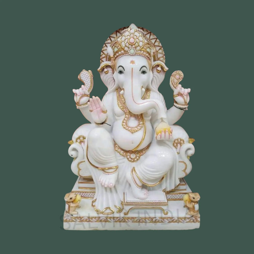 Ganesh ji Idol Marble