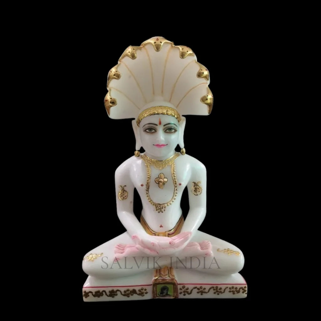 Big Size Parshwanath Marble Statue