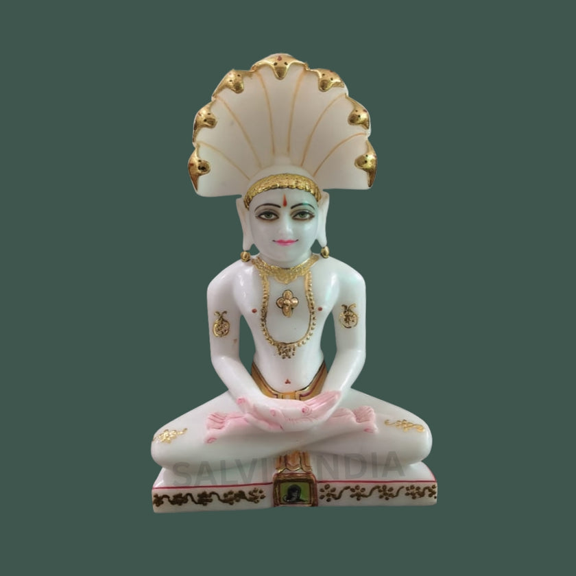 Big Size Parshwanath Marble Statue