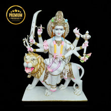 Maa Durga Murti Marble – Handcrafted Statue for Sacred Spaces