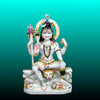 Ashirwad White Marble Lord Shiva Statue