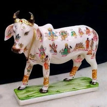 Kamdhenu Cow Marble Statue