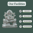 lord ganesh marble statue 2