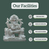 lord ganesh marble statue 2