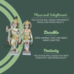 Marble Radha Krishna Moorti