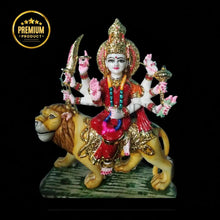 Marble Durga Maa Statue – Hand-Carved Divine Temple Artwork