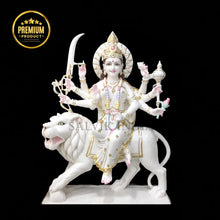 Marble Durga Mata Murti Online – Handcrafted Statue from Jaipur