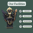 Black Marble Shani Dev Murti