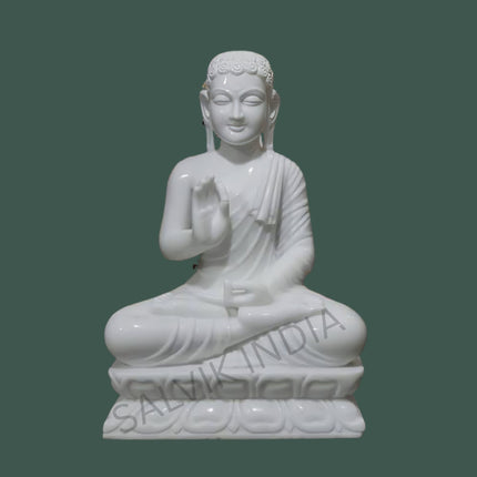 White Buddha Statue