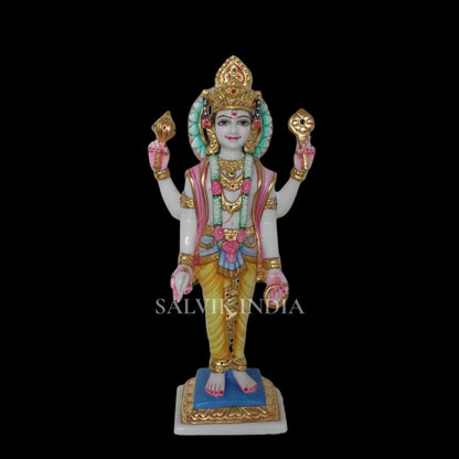 Chaturbhuj Marble Statue