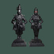 Marble Vitthal Rukmani Statue