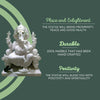  Ganpati White Marble Idol 3
