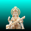 Saraswati Mata Marble Murti