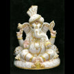 Marble Ganpati Murti (6–36 Inch) – Handcrafted Ganesh Statue