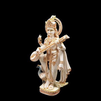 Buy Beautiful Goddess Saraswati Statue