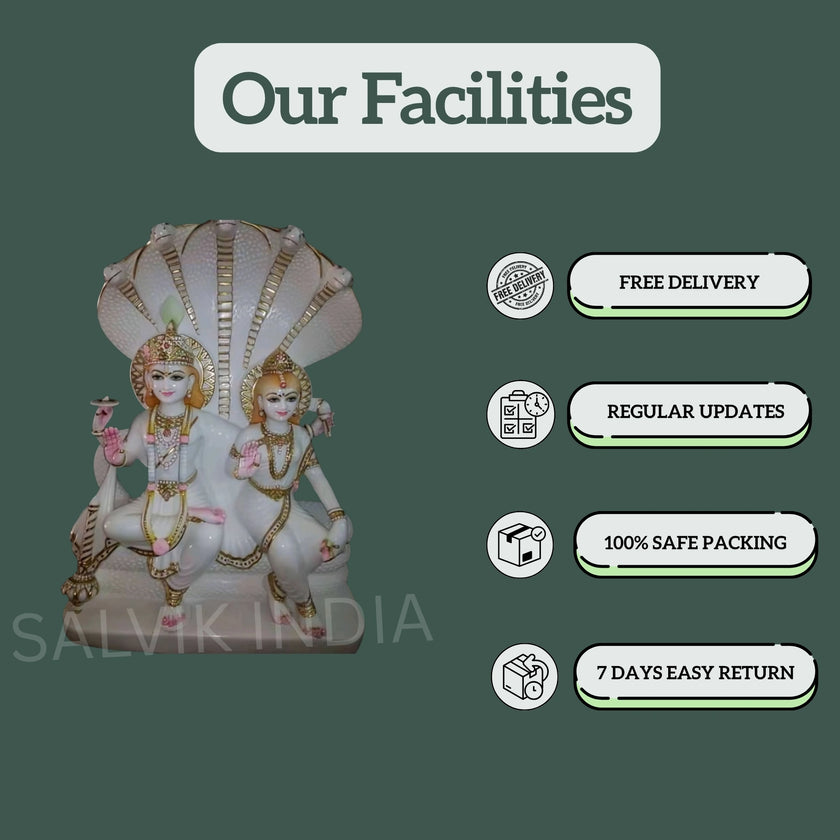 Vishnu Laxmi Murti Marble