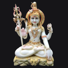 White Marble Shiv Murti for Home Temple