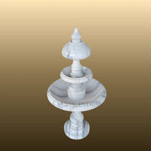 Classic White Marble Basin Fountain 4ft for Garden & Outdoor Decor