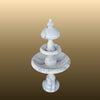 Classic White Marble Basin Fountain 4ft