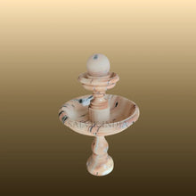 Beige Marble 2 Tier Fountain 4ft