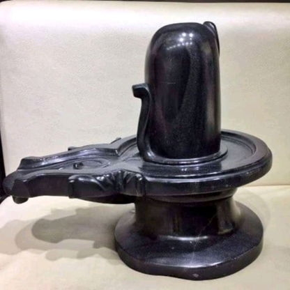 Black Stone Shivling – Premium Handcrafted Shivling for Home & Temple