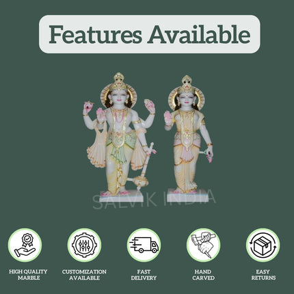 Laxmi Narayan Idol Marble