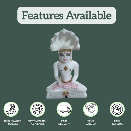 Parshwanath Marble Murti