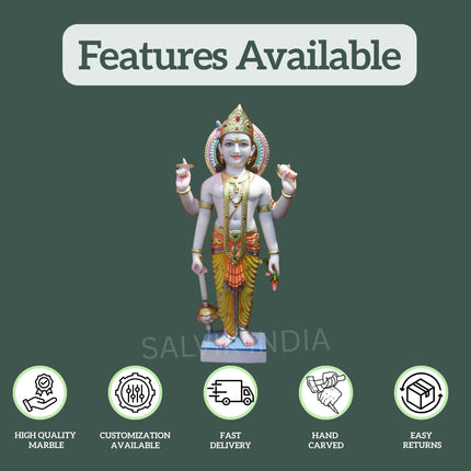 Marble Vishnu Idol