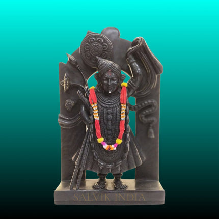 Black Marble Shrinathji Statue