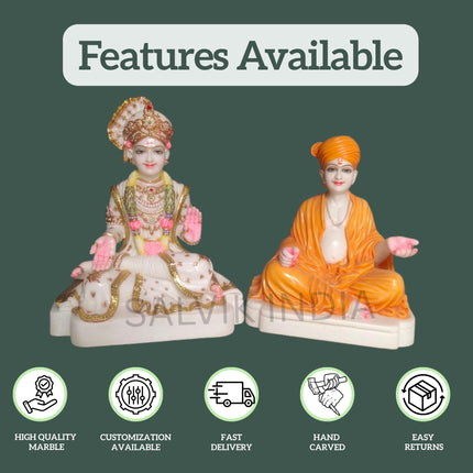 Marble Swami Narayan Statue (18 inch to 60 inch)