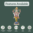 Chaturbhuj Bhagwan Vishnu Marble Statue
