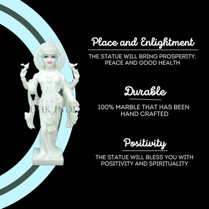 Murti Marble – Handcrafted Goddess Lakshmi Idol for Home