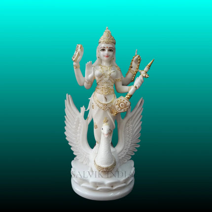 Saraswati Idol Marble