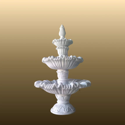 Handcrafted Marble Garden Fountain 5ft
