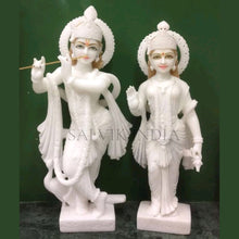 Radha Krishna Murti Marble – Handcrafted Idols for Home & Temple