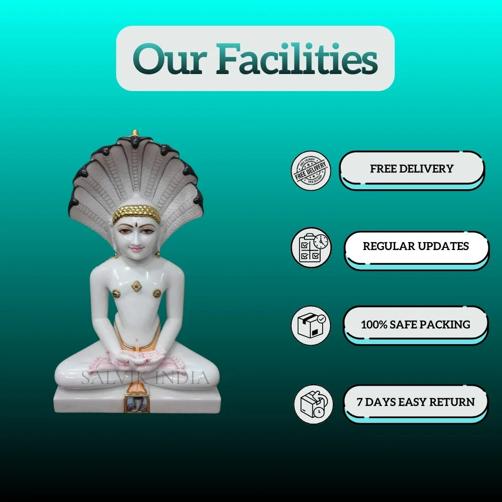 Parshwanath Marble Statue